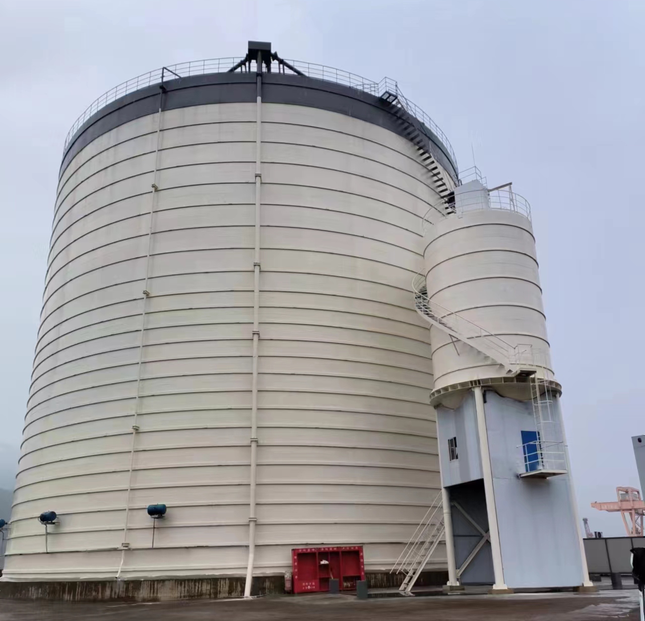 汝南10万吨水泥钢板库