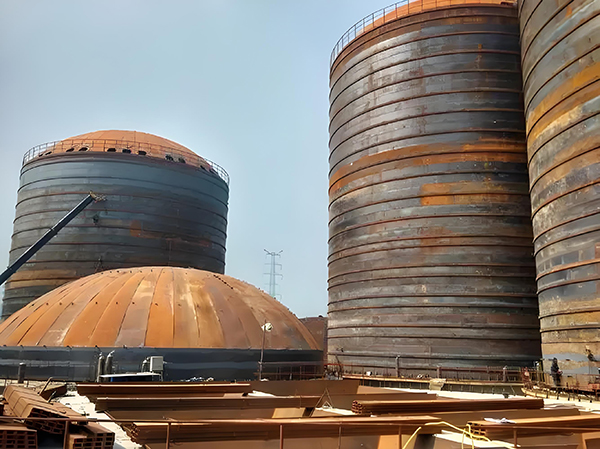 汝南焦粉钢板仓